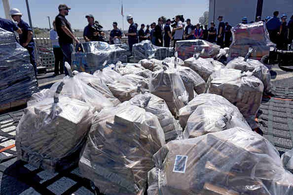 Coast Guard Offloads Massive Amount Of Cocaine Seizures at Sea Coast Guard Offloads Massive Amount Of Cocaine Seizures at Sea
